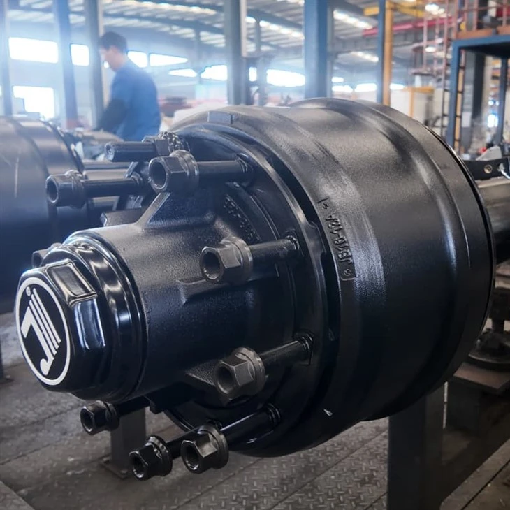Jinsheng Trục xe moóc nhẹ Trục 10T Bộ phận xe moóc phía sau để bán