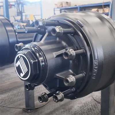 Jinsheng Trục xe moóc nhẹ Trục 14T Bộ phận xe moóc phía sau để bán